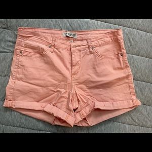 Women’s light pink/salmon color shorts